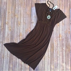 Pretty little NWT brown dress from The Gap